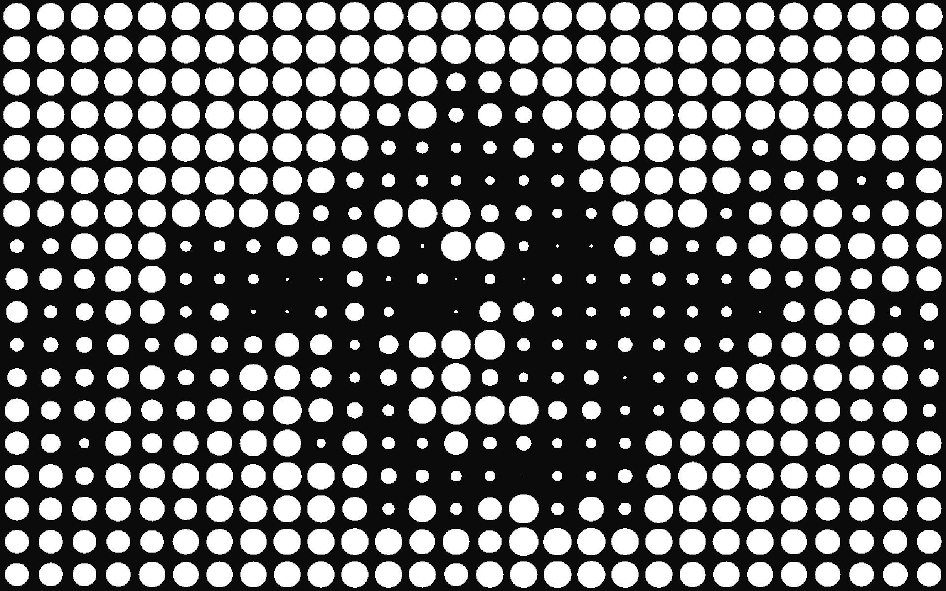 Luma Grid Dots effect preview